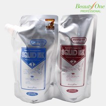 뷰티원 오징어먹물 자극없는 새치 흰머리 천연염색제 염색약 500g, 2N_블랙, 1제(염모제) + 2제(산화제) 각 500g 1세트