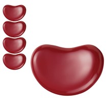 무인양품 MUJI 테이블용 젓가락 받침대 5p, 5개, 레드