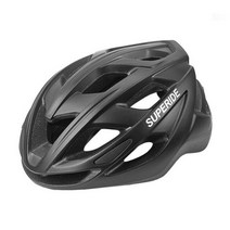 SUPERIDE-mold DH MTB 자전거 헬멧 야외 초경량 승마 사이클링 헬멧 스포츠 공기 역학 산악 도로, L(58-62), Model 2 Black