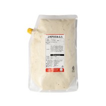 아이엠소스 고메까르보치킨소스-2kg 디핑 양념 샐러드, 고메까르보소스-2kg