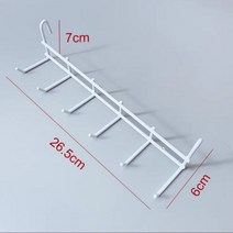 주방용품 그리드 선반 트레이 행잉 바구니 1 개 걸이식 아이언 아트 스토리지 식기 타월 주방 도구 액세서리, 10