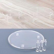 소품 디피용진열 원형 아크릴매대 받침대 제품진열대, 150