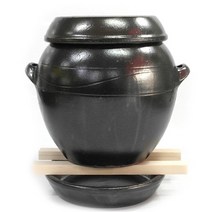 손잡이 옹기 소금 간수 빼기 항아리 간수빼는항아리
