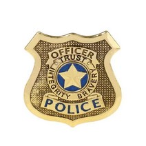 경찰계급장 견장 빈티지 와펜 같은 브로치 배지와 주디 애니메이션 영화 동물 도시 토끼 경찰 핀 쥬얼리 합금 선물 COS 의류 액세서리