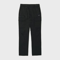 트래블 카고 포켓 팬츠 블랙 CA22TPT411BLK