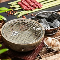 토미153 미니멀라이프 내열 1인 도자기화로(2color), 블랙, 1개