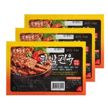 진주식품 닭발편육 300g 3팩
