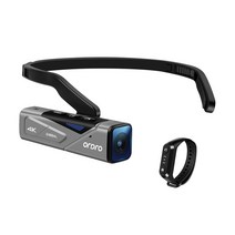 브이로그카메라 웨어러블캠 비디오 카메라 캠코더 4K YouTube Vlogging 카메라 FPV WiFi 내장 안정화 블로거용, 리모컨이 있는 EP7, U3 64G SD 카드 추가
