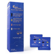 에스지 데일리 멀티팩 올인원 오메가3 종합비타민 3000mg x 30포 건강기능식품