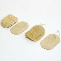주방 제로웨이스트 바로쓰는 압착 수제 천연수세미5P