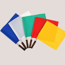 컬러깃발 청기백기 체육대회 응원 신호기 게임깃발 선 무지깃발 운동회깃발 결승, 그린