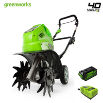 그린웍스 G-MAX 40V 충전 경작기 배토기 텃밭 관리기 농기계 배터리1팩, 6.0Ah 배터리1팩