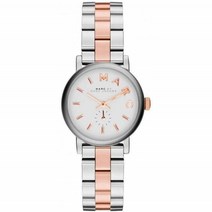 [해외]명품마크제이콥스시계 MARC JACOBS MINI BAKER TWO TONE ROSE GOLD SILVER MBM3331 WOMENS WATCH