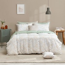 알레르망 [알레르망] 멜로아 사계절 구스 차렵이불 Q 3종세트 옐로우