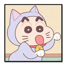 집콕 필수템 쉬운 DIY 크레용 신짱 짱구 유화 그리기 세트 23종 색칠 그림 집순이 취미 아이템, 30x30cm, 17