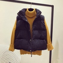 밍크베스트 밍크조끼 코듀로이 콜드 조끼 자켓 한국 스타일 여성 민소매 다운 럭셔리 디자이너 코트 트렌드 겨울