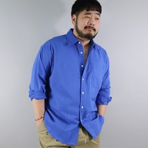 베어릭 빅사이즈 bAeR 프리 카라 린넨 남방 셔츠