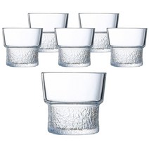 아코록 라운지 언더락컵 210ml, 6개입