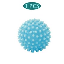 미니건조기 세탁 건조기 공 재사용 가능한 PVC 건조 섬유 유연제 청소 도구 액세서리, [13] Sky Blue 1pcs, [13] Sky Blue 1pcs