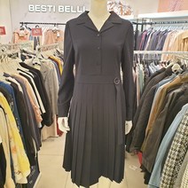 베스띠벨리 [초특가] 봄 이월 초특가 80% @@@@ 루즈핏 카라 주름 롱 원피스