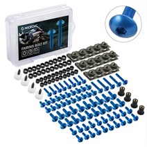 177pcs cnc 페어링 볼트 키트 패스너 클립 나사 honda cbr600rr cbr1000rr cbr 600 f2 f3 f4 cbr 600 rr 1000 rr 900, 푸른