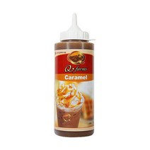 큐팜스 카라멜 토핑 소스 500g