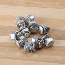 자전거케이블 변속케이블 자전거와이어 1 10pcs 브레이크 케이블 조절기 클램프 잠금 나사 볼트 자전거 오토바이 mtb 산악 자전거 new, 없음