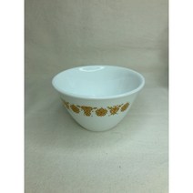 미국 빈티지 코렐 버터플라이 골드 패턴 슈가볼, 1개