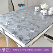 식탁 매트 테이블보 방수 방열 오일 워시드 투명 테이블보, 60*100cm, 업그레이드  색상 tianxiang 1.0mm