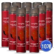 꽃을든남자 레드플로 동백 헤어 스프레이 슈퍼하드300ml X10개
