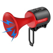 자전거도난경보기 도난방지 가성비좋은 경보기 새로운 120DB 자전거 전기 경적 핸들 바 벨 방수 스쿠터/도, 03 red