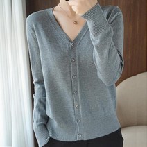 주디엘리 봄 가을 데일리 여성가디건 스웨터 간절기룩