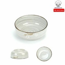 로코 설화 도자기 대접 도자기면기, 단품