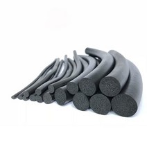 둥근 스폰지 코드 검정색 폼 epdm 고무 개스킷 트림 씰 직경, 20mm, 2미터