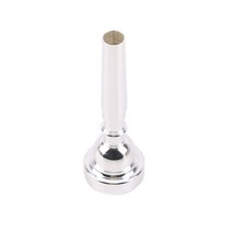 전문 트럼펫 마우스피스 meg 3c size for bach 입문자 뮤지컬 트럼펫 액세서리 부품 또는 손가락 운동기, 실버 5c