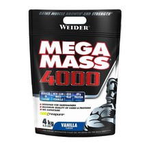 바이더 메가 매스 4000 바닐라 맛 4000g 69 % 수분 비타민과 미네랄이 풍부 이 적습니다.