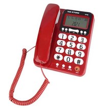 태경650레드 강력벨 광다이얼 CID 유선전화기, 쿠팡1 본상품선택