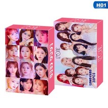 아이돌 포토카드 30 개/상자 Kpop Astro SEVENTEEN IZONE ITZY Photocard Lomo 카드 사진 팬 선물, 01 H01