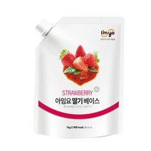 아임요 딸기 베이스 스무디용 잼, 1kg, 2개