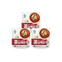 청정원 콩담백면 비빔국수423.6g x3개 (냉장)
