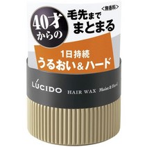 일본직발송 6. LUCIDO (루시드) 헤어 왁스 정리 하드 80G B07GBJ3K9K, 단품_One Color, 단품_One Color, 상세 설명 참조0