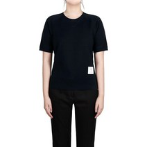 톰브라운 22FW 네이비 루프백 반팔 스웨트셔츠 FJT173A 06931 415