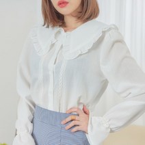 메이시스 스타일 프릴블라우스