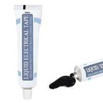 견고한 30ml 절연 접착제 방수 고온 저항 액체 테이프 붙여 넣기 램프 보드 전자 실란트 씰링, 02 Black