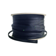 불연성 매쉬 나일론 호스관 전선 배선 슬리브 튜브 PET, 평면 폭 3mm(길이 200미터)