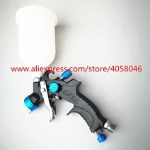 무선고압청소용물총 Mini1.0mm 노즐 스프레이 건 H-2000/602 전문 HVLP 미니 에어 페인트 자동차 에어로그, 한개옵션0