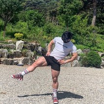 [Muscle Buster] 3부 스쿼트바지 숏팬츠 블랙