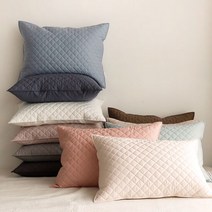 아망떼 코튼벨 순면40수 고밀도 퀼팅베개커버 50X70