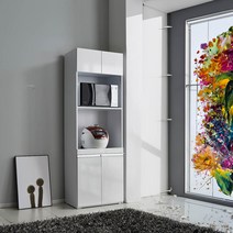 Sunshine 키큰주방서랍장 키높이 렌지대 서랍장 높은 수납함 보관함 600, 그레이