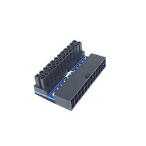 컴퓨터 메인보드 전원 ATX 24핀 90도 꺽임 커넥터 (영샵)